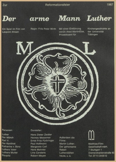 Póster de Der arme Mann Luther