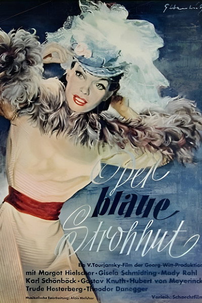 Póster de Der blaue Strohhut