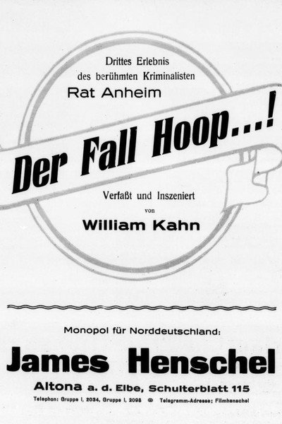 Póster de Der Fall Hoop