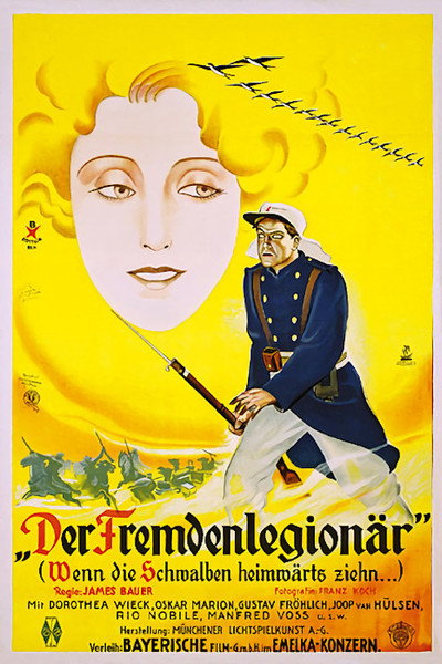 Póster de Der Fremdenlegionär