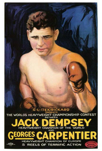 Póster de Der große Boxkampf Dempsey - Carpentier