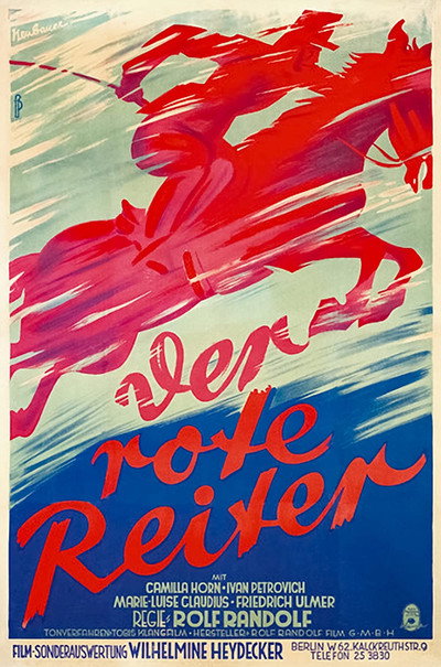 Póster de Der rote Reiter