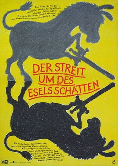 Póster de Der Streit um des Esels Schatten