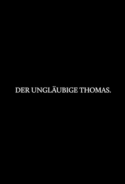 Póster de Der ungläubige Thomas