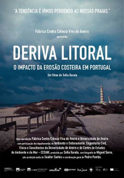 Póster de Deriva Litoral: O Impacto Da Erosão Costeira Em Portugal