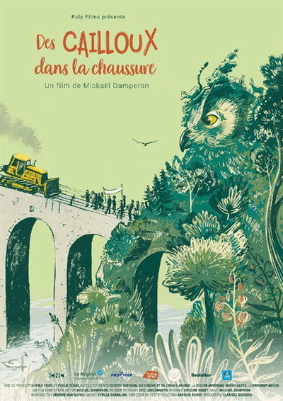 Póster de Des cailloux dans la chaussure