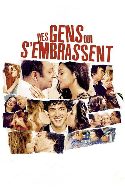 Póster de Des gens qui s'embrassent