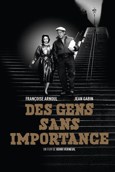 Póster de Des gens sans importance