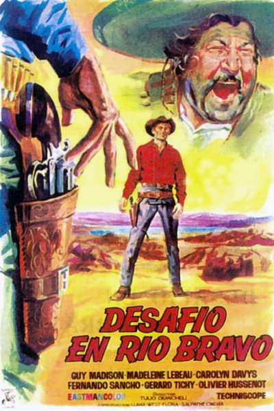 Póster de Desafío en Río Bravo