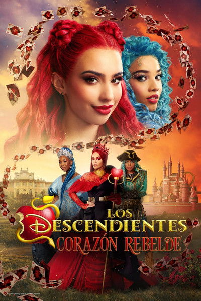 Póster de Descendants: The rise of red