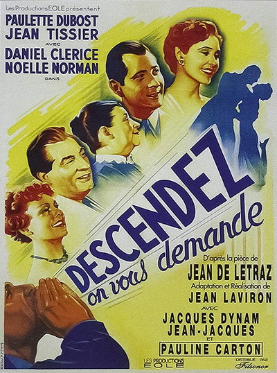 Póster de Descendez, on vous demande