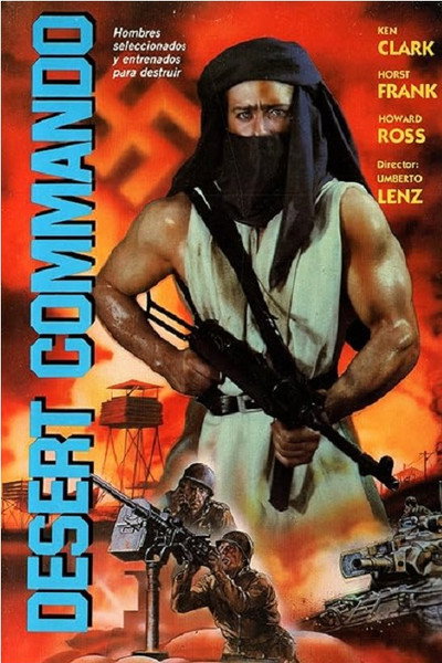 Póster de Desert commando