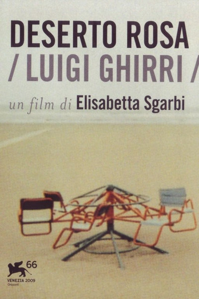 Póster de Deserto rosa. Luigi Ghirri