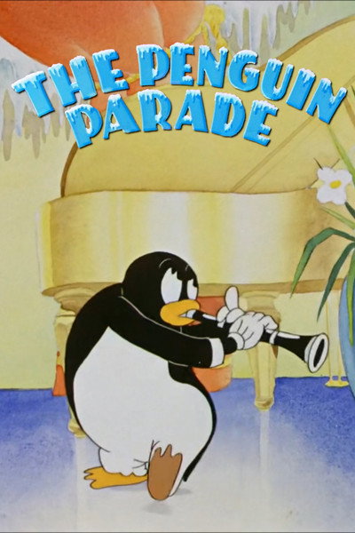 Póster de Desfile de pingüinos