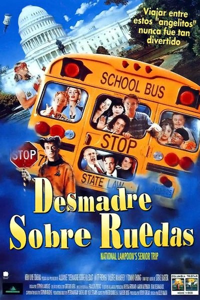 Póster de Desmadre sobre ruedas