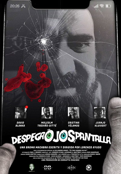 Póster de Despega los ojos de la pantalla
