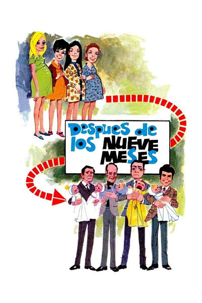 Póster de Después de los nueve meses