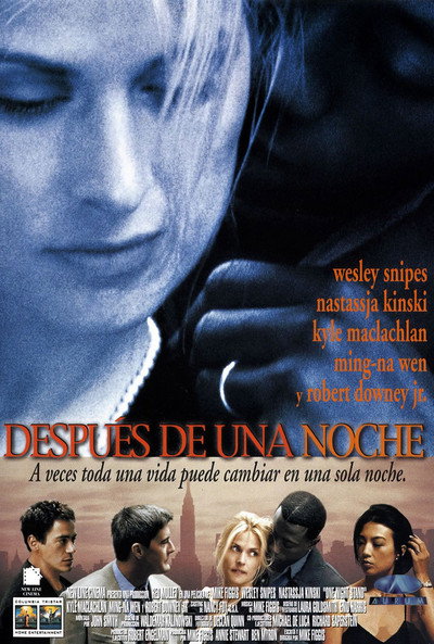 Póster de Después de una noche