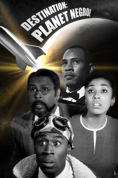 Póster de Destination Planet Negro