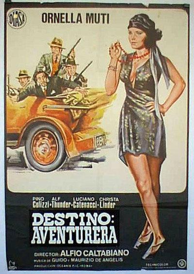 Póster de Destino, aventurera