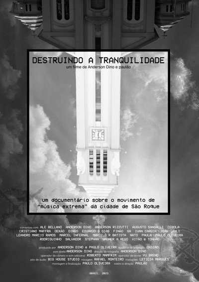 Póster de Destruindo a Tranquilidade