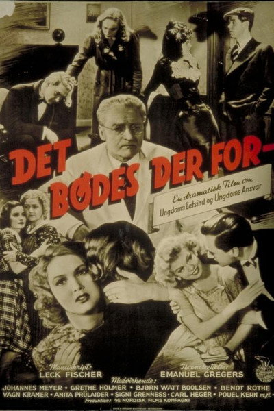 Póster de Det bødes der for