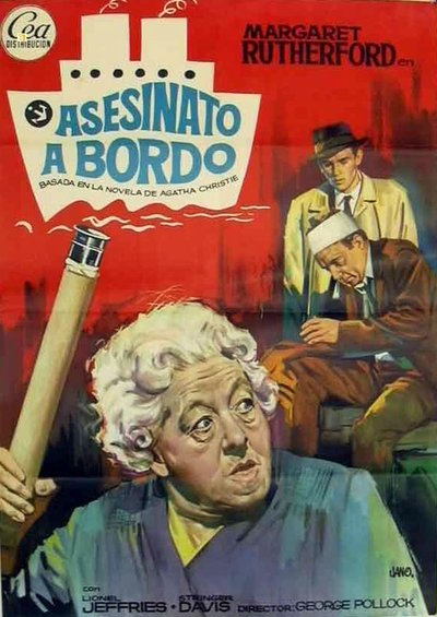 Póster de Detective a bordo
