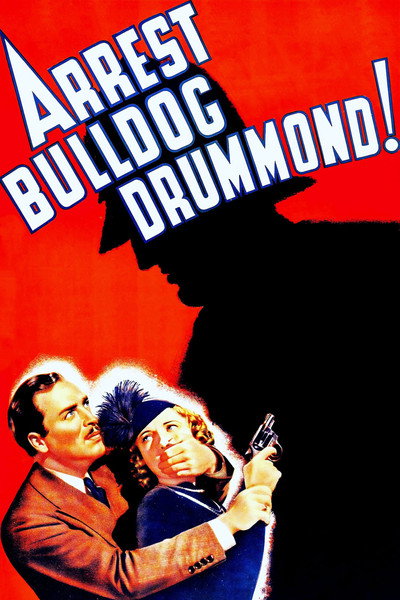 Póster de Detened a Bulldog Drummond