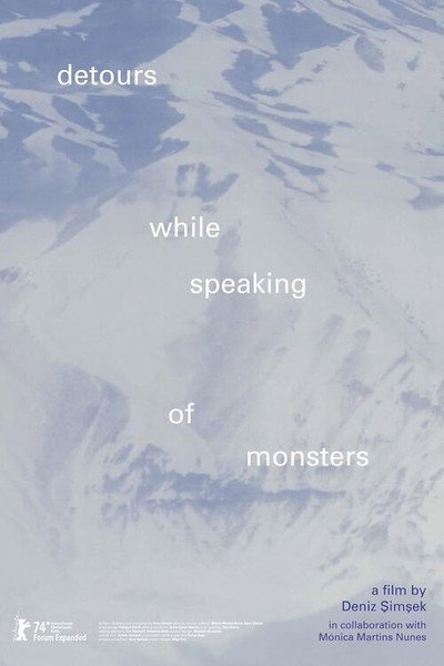 Póster de Detours While Speaking of Monsters