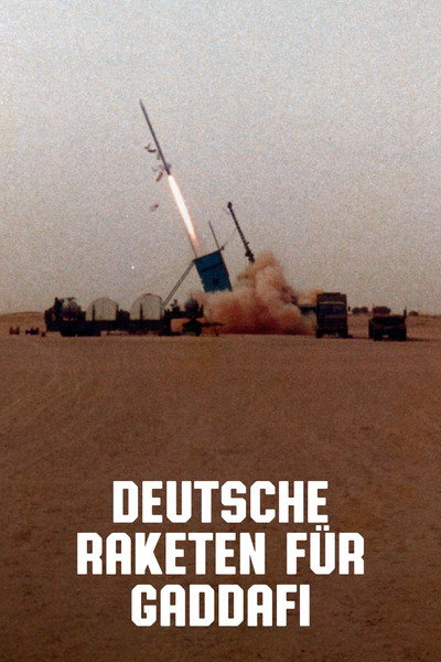 Póster de Deutsche Raketen für Gaddafi