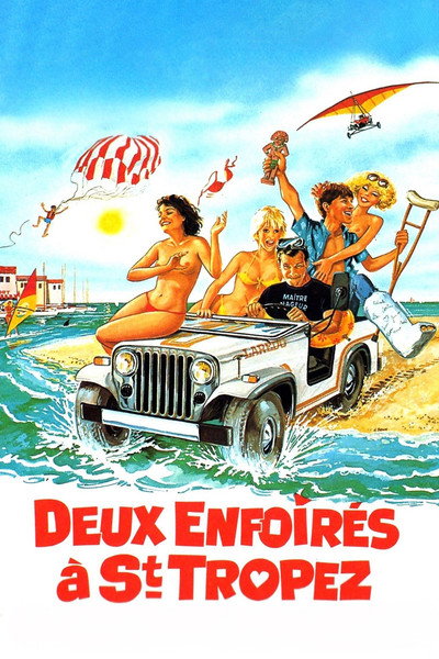 Póster de Deux enfoirés à Saint-Tropez