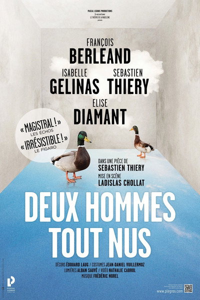 Póster de Deux hommes tout nus