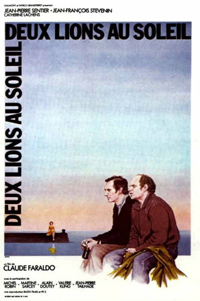 Póster de Deux lions au soleil