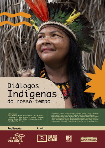 Póster de Diálogos Indígenas do Nosso Tempo