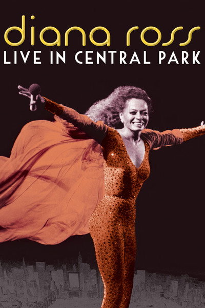 Póster de Diana Ross Live from Central Park