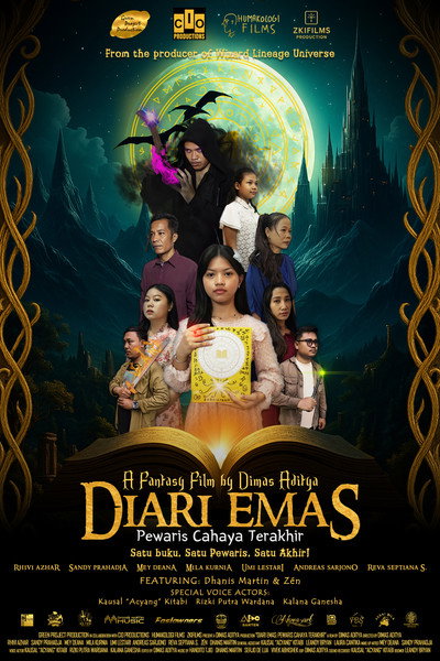 Póster de Diari Emas: Pewaris Cahaya Terakhir