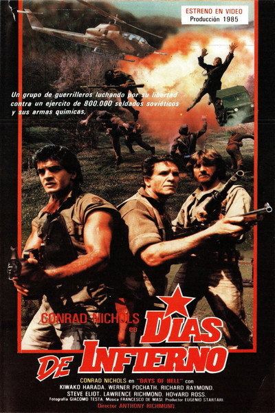 Póster de Días de infierno
