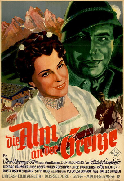 Póster de Die Alm an der Grenze