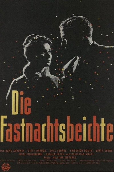 Póster de Die Fastnachtsbeichte