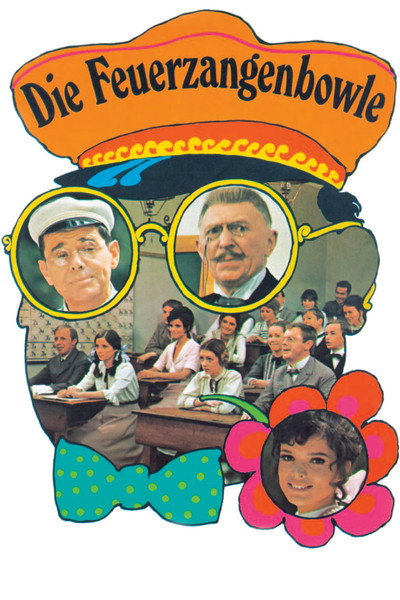Póster de Die Feuerzangenbowle