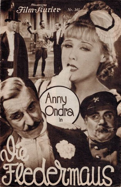 Póster de Die Fledermaus