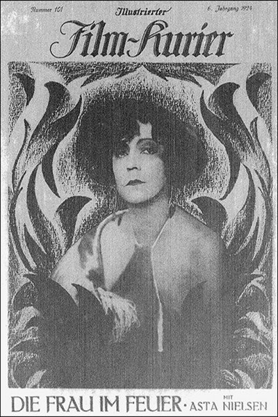 Póster de Die Frau im Feuer