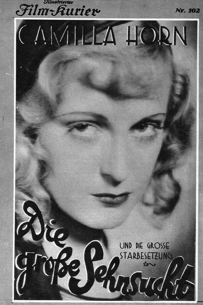Póster de Die große Sehnsucht