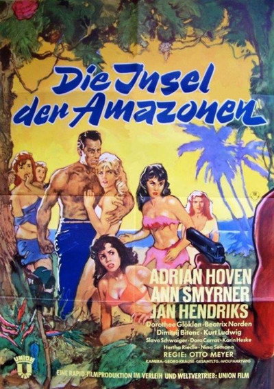 Póster de Die Insel der Amazonen