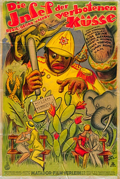 Póster de Die Insel der verbotenen Küsse