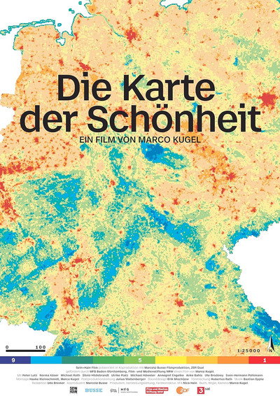 Póster de Die Karte der Schönheit