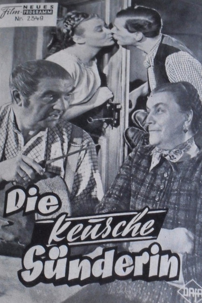 Póster de Die keusche Sünderin