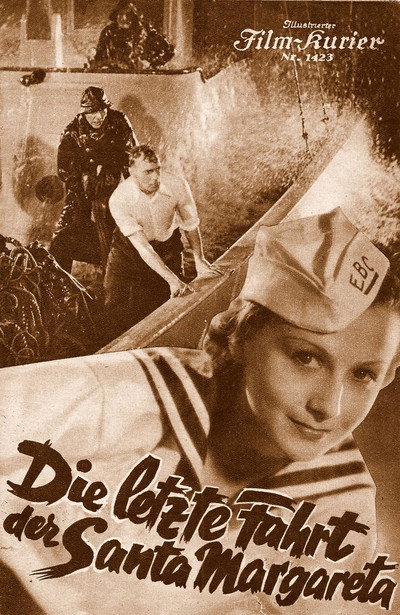Póster de Die letzte Fahrt der Santa Margareta