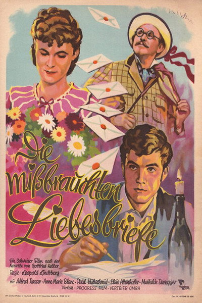 Póster de Die mißbrauchten Liebesbriefe