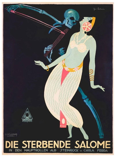 Póster de Die sterbende Salome